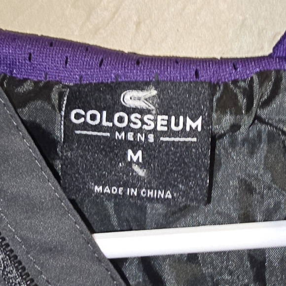 Colosseum Tarleton State Texans Purple and Gray Men's Jacket - Picture 4 of 4